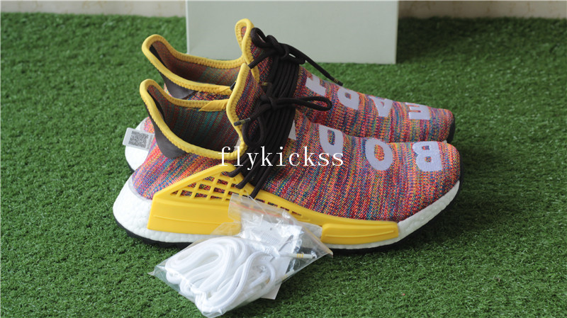 Pharrell Williams X Adidas NMD Human Race Rainbow Multicolor